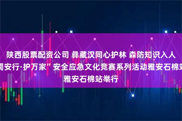 陕西股票配资公司 彝藏汉同心护林 森防知识入人心 “蜀安行·护万家”安全应急文化竞赛系列活动雅安石棉站举行